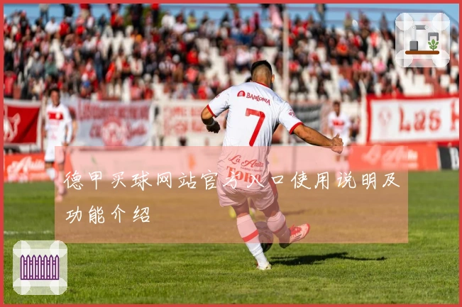 德甲买球网站官方入口使用说明及功能介绍